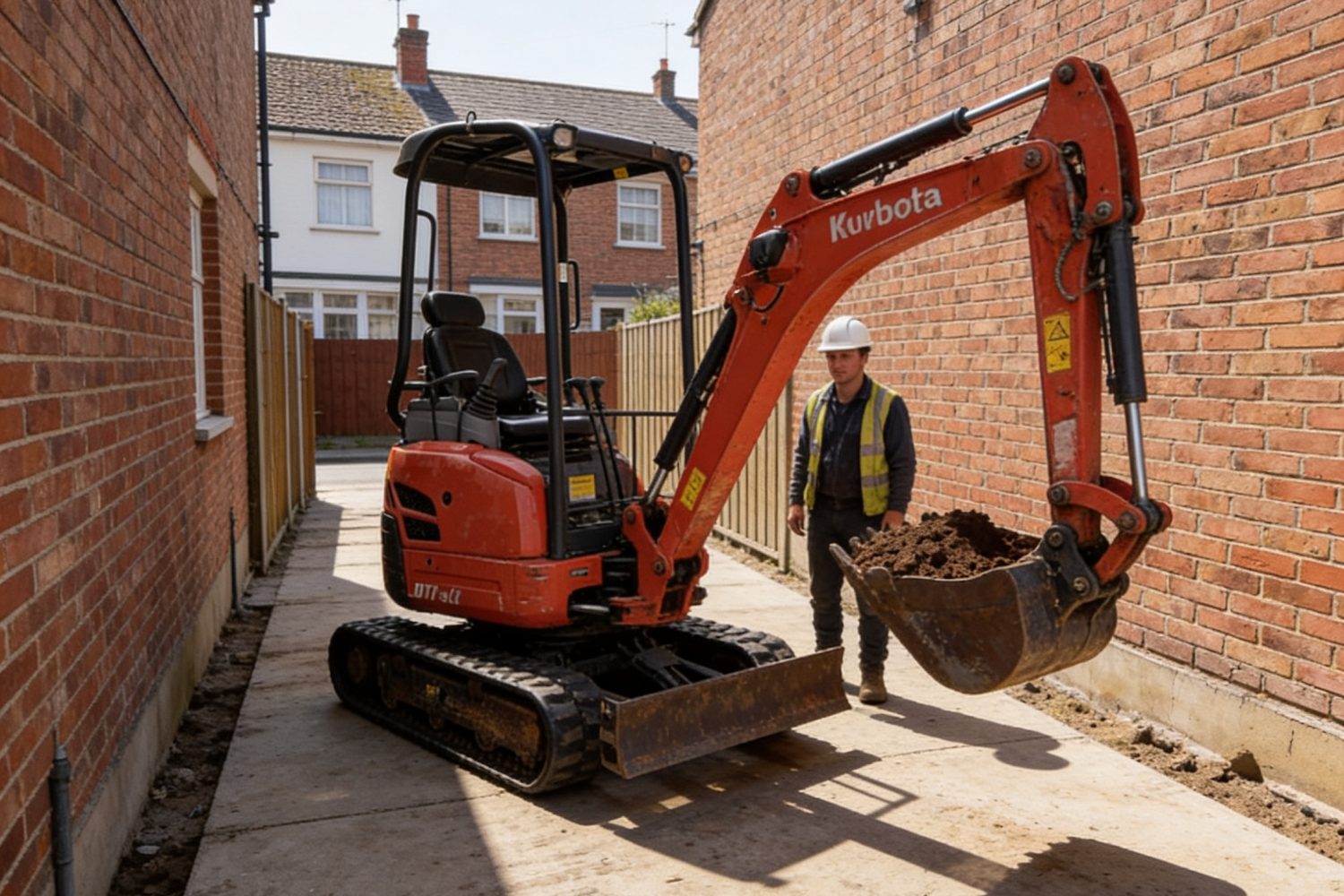 0 swing mini excavator